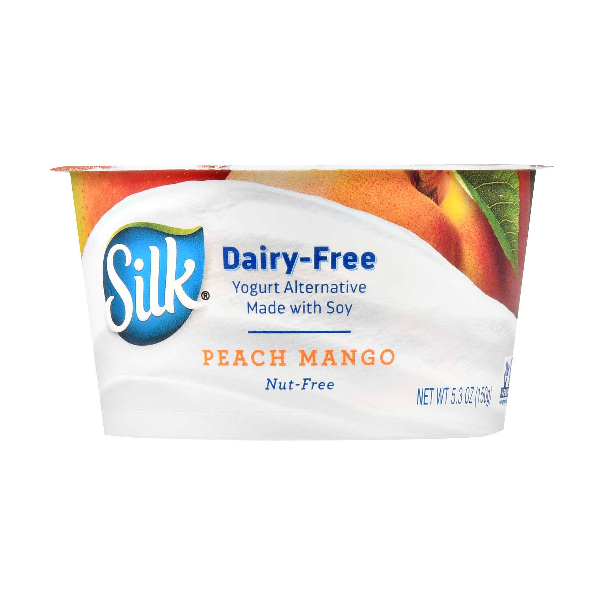 Silk Peach Mango Soymilk Yogurt Alternative, 5.3 Oz.