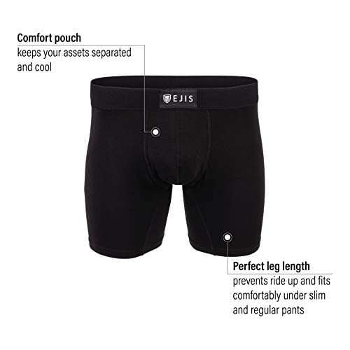 Ejis Sweat Defense Boxer Brief, Comfort Pouch