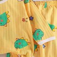 thumbnail image 4 of KPOPLK Baby Long Sleeve Toddler Pajama Two-Piece Set for Boys Cotton Long Sleeve Graphic Tee Pant Sleepwear Clothes,Size 6-12 Months, 4 of 4