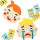 thumbnail image 5 of Juguete de aprendizaje socioemocional: Expresa emociones, Caras tristes, Juguete sensorial interactivo Graso, 5 of 9