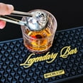 thumbnail image 4 of Steel Chilling Ice Balls, PREMIUM Set of 4 Large Ice Balls. Easily chill your Whiskey, Bourbon, Wine, Beer, Cocktail Drinks. Home bar gift, 4 of 8