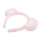 thumbnail image 3 of Diadema con orejas de oso de peluche para mujer y niña., 3 of 5