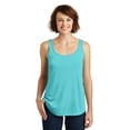 thumbnail image 1 of Camiseta sin mangas Drapey Distrito L Aqua Ice DM414, 1 of 1