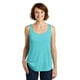 thumbnail image 1 of Camiseta sin mangas drapeada para mujer District Made®. DM414 Agua helada XL Distrito DM414, 1 of 1