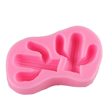 

Outfmvch home & kitchen Silicone Chocolate Decor Tools Baking DIY Fondant Shape Cake Cactus Mould Cake Mould