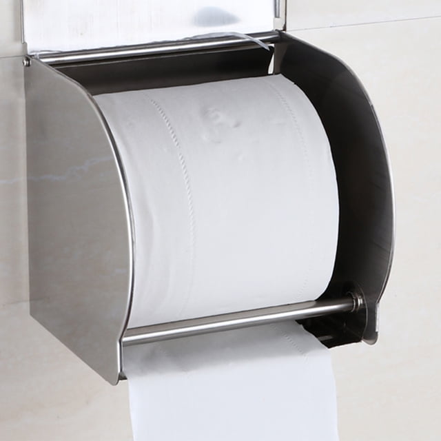 FOMIYES Organizador Para Papel Higiénico De Inoxidable Fácil De Usar Para