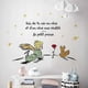 thumbnail image 3 of 2025 New The Little Prince Wall Decals Quotes Wall Stickers Make Your Life Dreamy Children's Room Wall Decor, 3 of 5