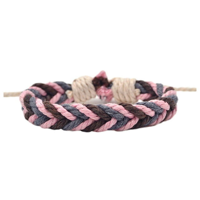 Guardoinrt Embrace Uniqueness Multicolored Braided Friendship Bracelet Gift Idea Minimalist AAA-009 1Set