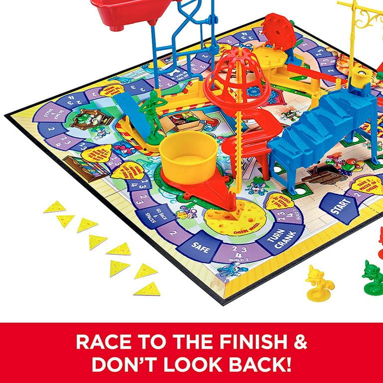  Hasbro Gaming Mouse Trap Kids Board Game, Family Board Games  for Kids, Easier Set-Up Than Previous Versions, Kids Games for 2-4 Players,  Kids Gifts, Ages 6 and Up : Everything Else