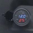 thumbnail image 4 of Temperature 3-in-1 Multifunctional Digital Voltage Temperature Monitor Multimeter Car Motorcycle Battery Voltmeter Temperature Tester, 4 of 6