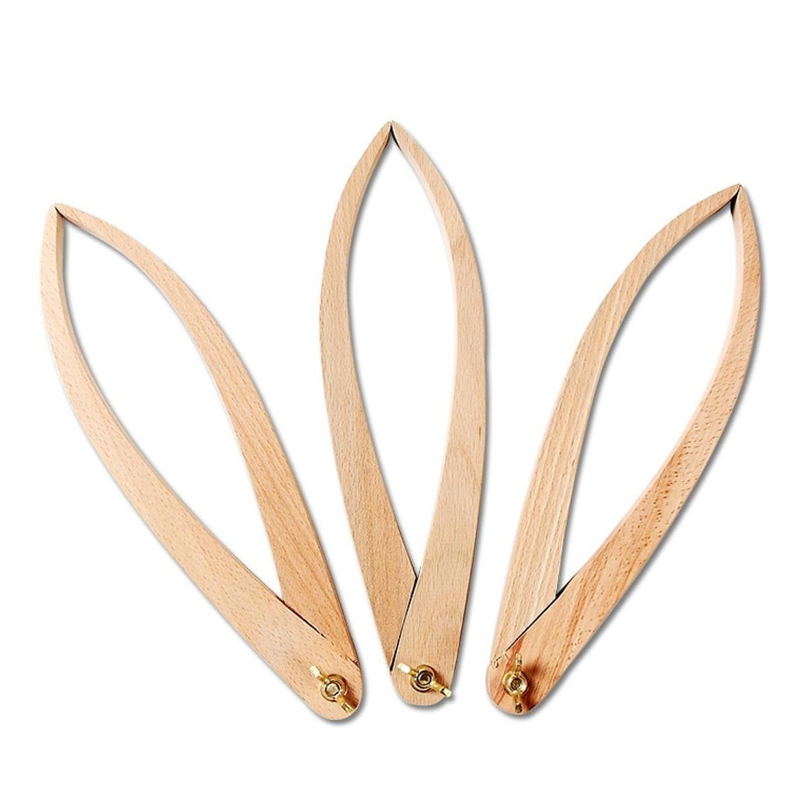 GUOOL 3-piece Set: Clay Modeling Pliers, Pottery Tool, Versatile Tool for The Potter's Wheel, Measuring Gauge, Glaze Clamp, Caliper