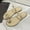 Beige, variant on Latrodar Shower Sandals Women Retro Comfort Breathable Women's Slide Sandals Summer Slip on Sandals Slide Sandals Beach Slide Sandals Indoor Flat Heel Yoga Mat Slide Sandals