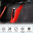 thumbnail image 5 of TINKI Phone Charger Cover Compatible with Chevrolet Corvette C8 2020-2023, ABS Center Console Seat Compartment Phone Charger Cover, Interior Center Armrest Accessories, 5 of 13