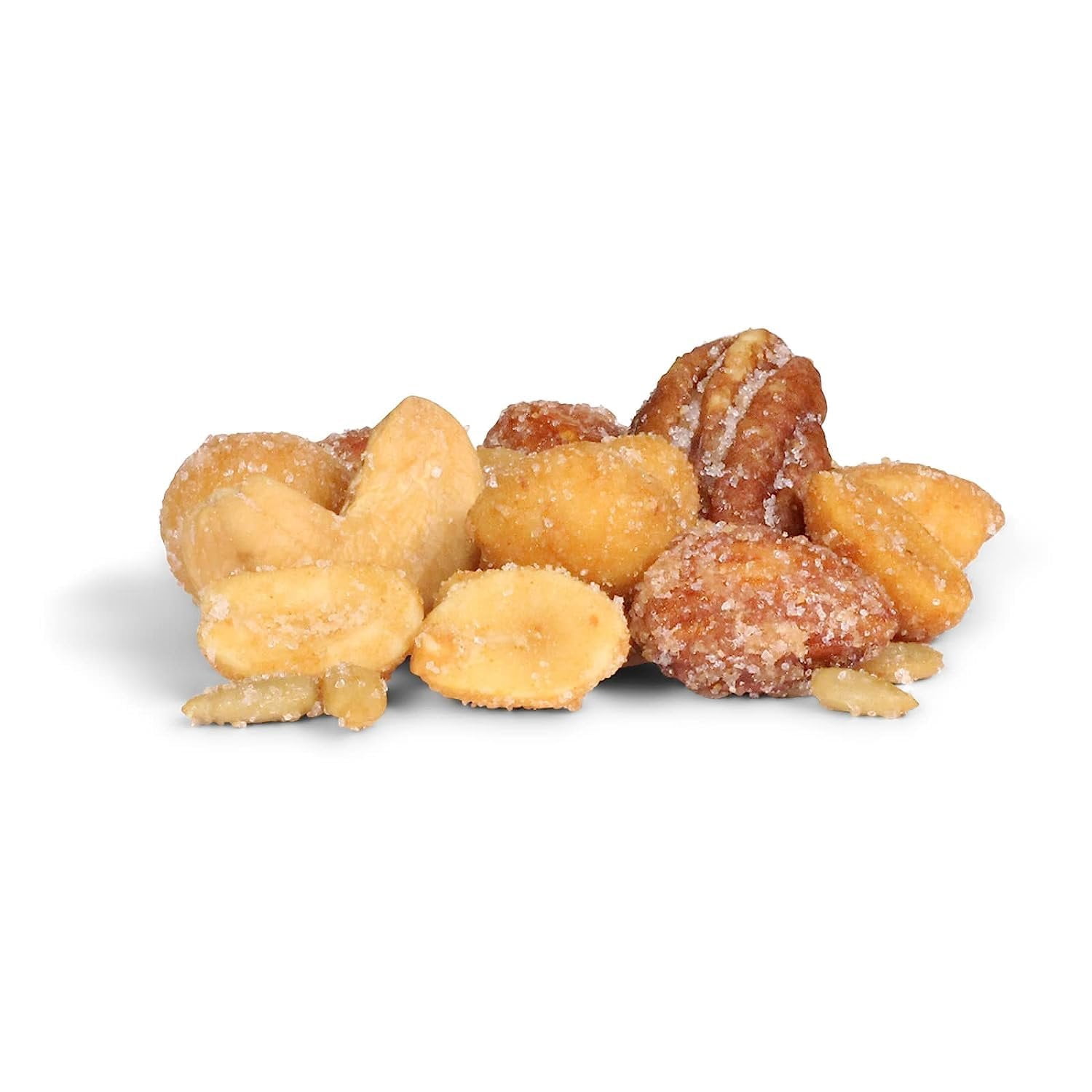 BBQ Honey Roasted Mixed Nuts by It's Delish, 2.5 LBS Reusable Jumbo Container  Gourmet Mixed Nuts in Honey Sugar Coating, Sweet & Heart Healthy Salted Nut, Kids Snack - Non-Dairy, Kosher Parve