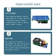 thumbnail image 2 of pitrice Single Channel Digital Power Amplifier Board Class D Finished Amp Module Portable Household Stage Amplifiers Plate, 2 of 9
