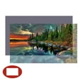 thumbnail image 1 of High Brightness Reflective Projector Screen 60 100 130 inch 16:9 Fabric Cloth Projection Screen ,Wrinkle-Free, 1 of 6