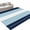 Navy blue Sky blue, variant on Area Rugs 5'x7', Navy Blue Aqua Stripe Carpet Runner Indoor Outdoor Rugs Home Decor Aesthetic, Modern Art Horizontal Striped Non Slip Mats Washable Accent Rug for Living Room Bedroom