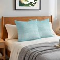 thumbnail image 6 of Pillow Covers 20x20 Set of 2, Vintage Teal Throw Pillow Covers Decorative Couch Cushion Cover, Modern Abstract Retro Art Microfiber Soft Square Pillowcases for Bedroom Living Room Sofa, 6 of 9