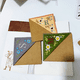 thumbnail image 2 of Marcador de esquina bordado a mano personalizado hecho a mano bordado de las cuatro estaciones, buen material duradero, 2 of 5