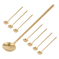 thumbnail image 3 of 8PCS 6.7 Inches Coffee Spoons, Long Handle,Gold Teaspoons,Gold Spoons, 3 of 6