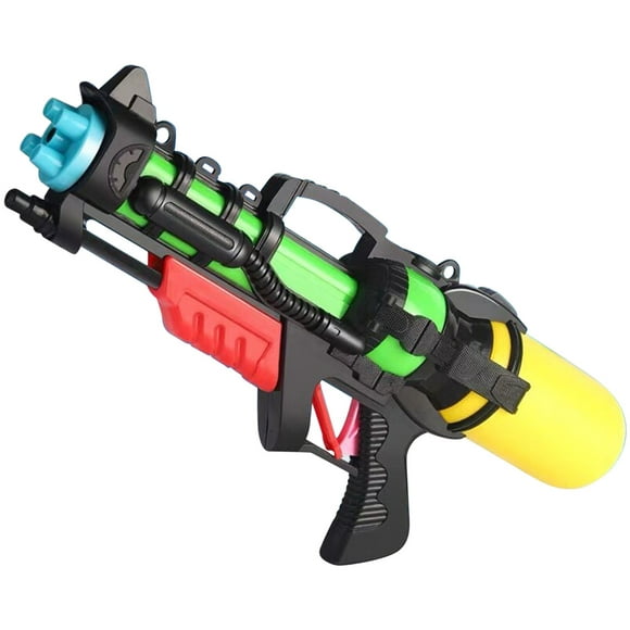 Toyeng Plastic Water Water Water Toy for Garden Beach Pool Outdoor Large Capacity for Kids Summer, 1X Water Gun(Black)