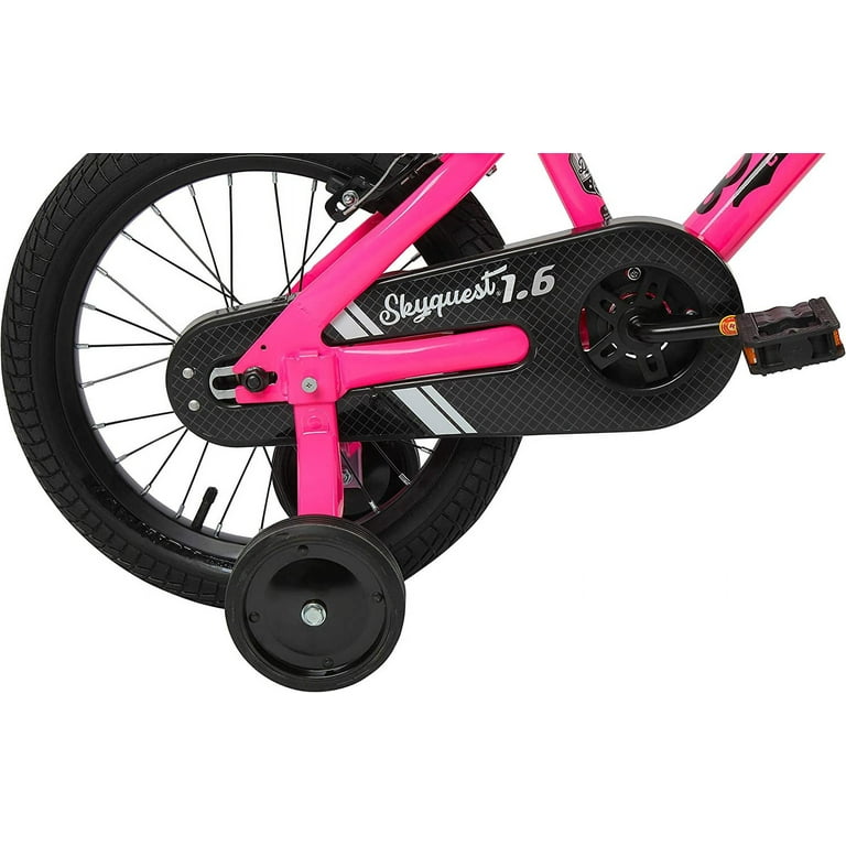 ●KIDD-X Costway 18 in. LED Lighted Kids Bike with Adjustable Seat