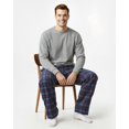 thumbnail image 6 of NY Threads Mens Flannel Pajama Pants with Pockets Soft Cotton Sleepwear Lounge PJ Bottoms, XX-Large, Black/Navy, 6 of 7