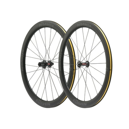 E11EVEN 50mm Carbon Clincher Wheelset with DT Swiss 370
