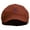 Red, variant on Grapes Embroidered Cotton Elastic Big Size Newsboy Cap - White 2XL-3XL