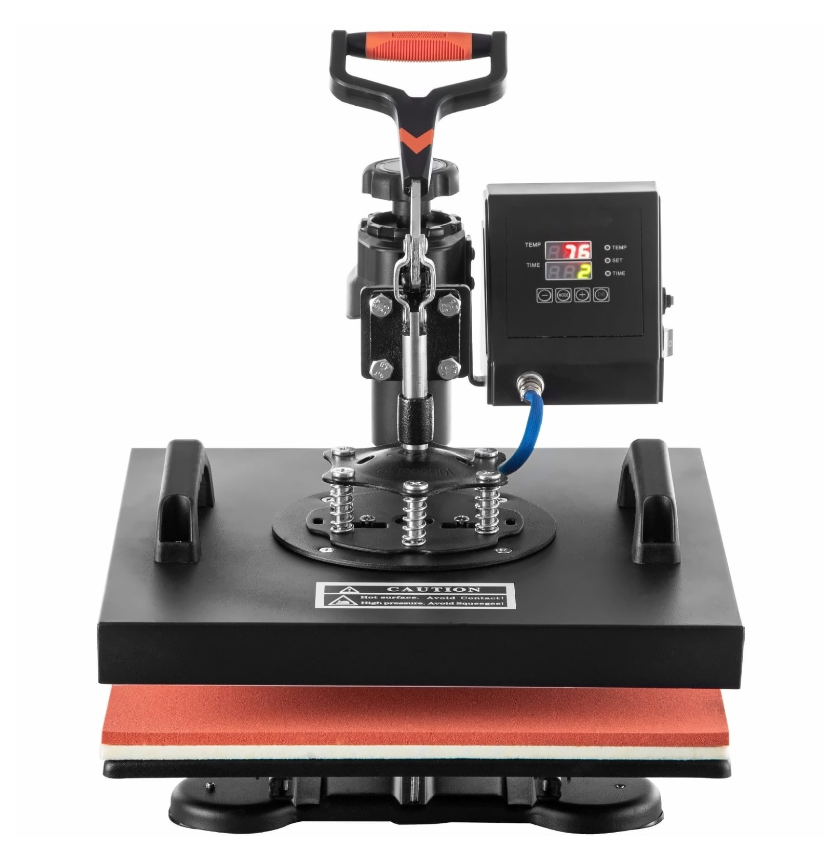 15x15 5 in 1 Heat Press Machine - Digital Sublimation Iron for T-Shirts, Mugs, Caps, Plates - DIY Craft Press