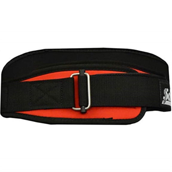 schiek sports nylon lifting belt - 4 3/4 inch xl red
