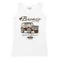 thumbnail image 5 of Ford Bronco Wild and Untamed Since 1966 Women's Tank Top Vintage Off-Road 4x4 Adventure Retro Truck Licensed, 5 of 7