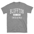 thumbnail image 1 of Bluffton Indiana Classic Established Men's Cotton T-Shirt, 1 of 1