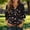 Multicolor10, variant on Danhjin Print Button Down Shirts for Women 3/4 Sleeve Loose Colorful Fashion Shirts Casual Going out Fall Summer Spring Tops