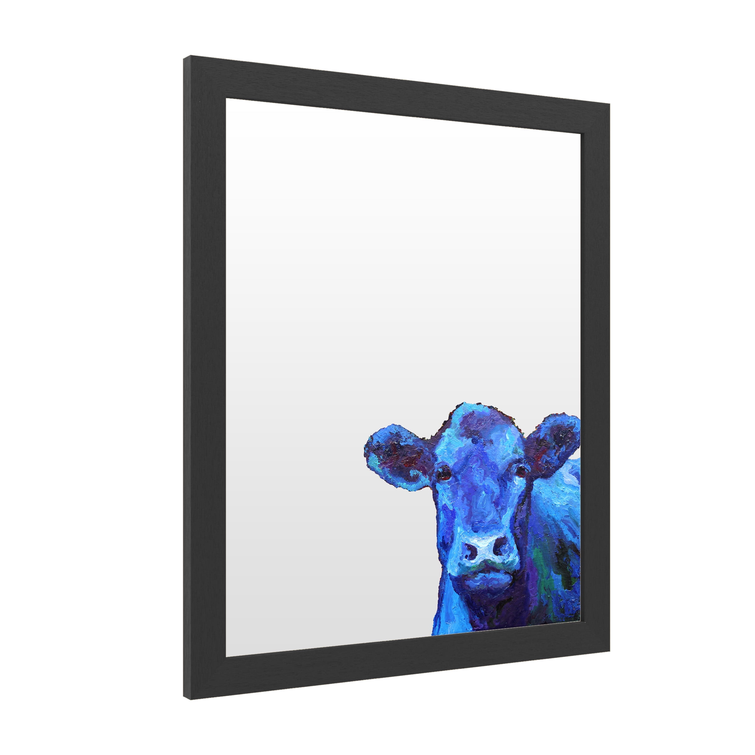 Trademark Fine Art 'Blue Cow' Markerboard by Marion Rose