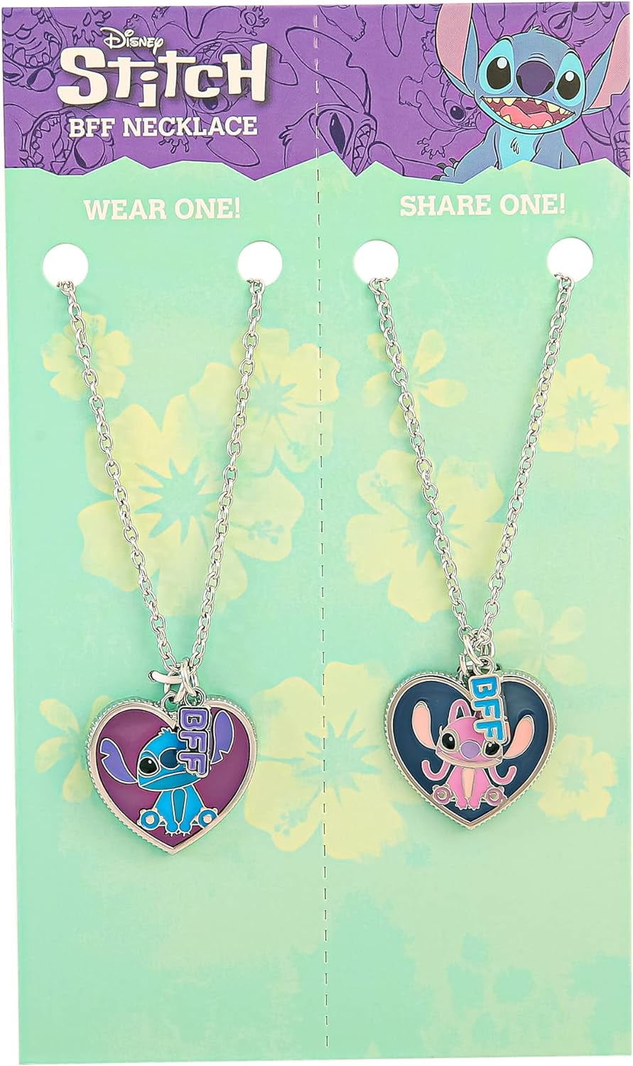 Heart Lilo & Stitch Pendant Best Friend Girl BFF Necklace fo - Inspire  Uplift