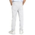 thumbnail image 5 of HAOTAGS Boys Suits Pants,Elastic Waist Performance Autumn School Uniform Trousers White 9-10T, 5 of 5