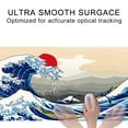 thumbnail image 4 of Japanese Sea Wave Large Mouse Pad,Cool Extended Gaming Desk Pad,Office Desk Mat,PU Leather Waterproof Mousepad,HD Printing, for School Office Home and Game,31.5" x 15.7" -Kanagawa Surfing, 4 of 7