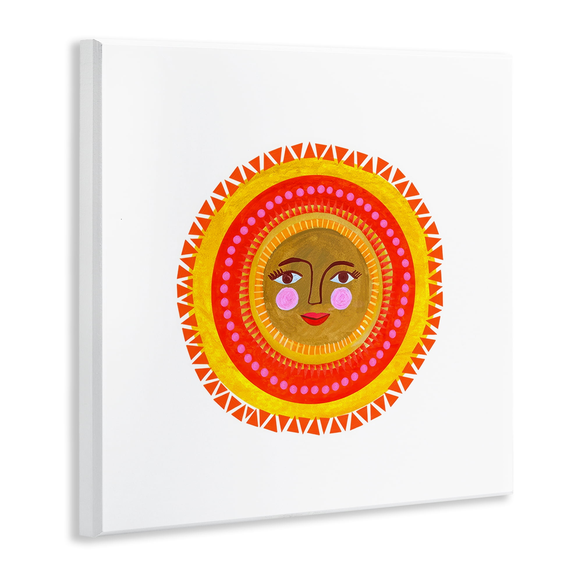 Stupell Industries Bold Bohemian Sun Wall Plaque Art, design by Katherine Herrell Studio