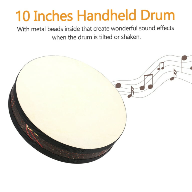 Ocean Bead Drum Gentle Sea Sound Musical Instrument, Size: 10