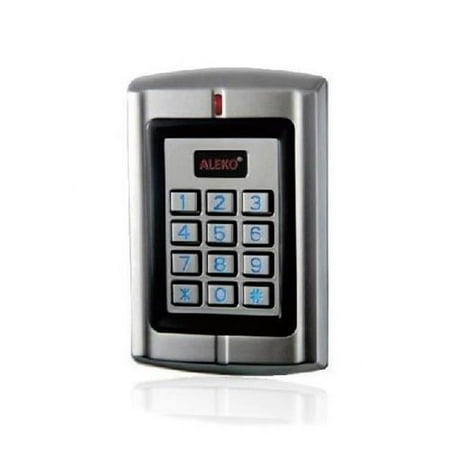 ALEKO Universal Wired Metal Alloy Waterproof Two Door Control Keypad 12/24V