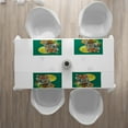 thumbnail image 3 of Ambesonne Savannah Place Mats Set of 4, Tiger Family in Jungle, Standard Size, Jade Green and Pale Green, 3 of 4