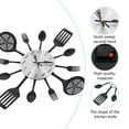 thumbnail image 6 of 1Pc Creative Wall Hanging Clock Kitchen Cutlery Wall Clock with Forks and Spoons, 6 of 6