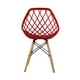 thumbnail image 3 of Set de 4 Sillas Eames Mundo In comedor Vento Plástico Rojo, 3 of 10