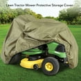 thumbnail image 6 of Pyle PCVLTR11 Armor Shield Universal Riding Lawn Mower Tractor Storage Cover, 6 of 7