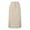 White, variant on MIXUE Skirts For Women Summer Linen Solid Color High Waist A Line Pockets Midi Maxi Skirt Outwear,Black,L