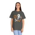 thumbnail image 4 of Hello Fall Ghost, Comfort Colors Short Sleeve T-Shirt, Sizes S-4X, 4 of 6