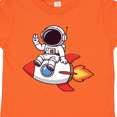 thumbnail image 4 of Inktastic Rocket Ship Astronaut Boys Toddler T-Shirt, 4 of 5