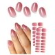 thumbnail image 1 of Tiras de gel para uñas AutyAmee, semicuradas, cromado y rojo carmín, 30 unidades, 1 of 6