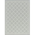 thumbnail image 3 of 4x6 Water Resistant, Indoor Outdoor Rugs for Patios, Front Door Entry, Entryway, Deck, Porch, Balcony | Outside Area Rug for Patio | Gray, Geometric | Size: 4' x 5'3'', 3 of 8
